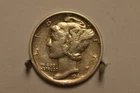 1945-S Mercury Dime (Micro S) XF 90% Silver Item # 6880