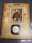 1890-P Morgan Silver Dollar Coin JOHN FREMONT Stamp Set Legends Of The West