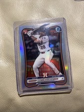 2026 Bowman Chrome #56 Brice Matthews Red Rookie Label Variation Houston Astros
