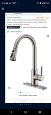 NEW Brushed Nickel Kitchen Pull Down Faucet - Rulia PB1020