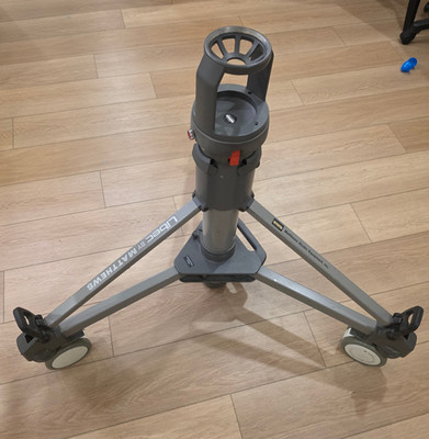 Libec P-100 Pneumatic Pedestal w/Dolly   100mm Bowl Studio Camera Pedestal