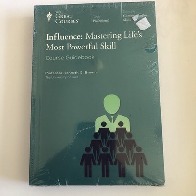 Great Courses Influence: Mastering Life's Most Powerful Skill DVDs Guidebook NEW