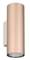 Trio Leuchten Wandleuchte Marley 212400265 Metall Coffee Warm Grey GU10