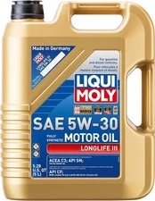 Liqui Moly 20222 Longlife III SAE 5W-30 Synthetic Motor Oil - 5 Liter