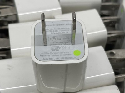 Lot of 50 OEM Apple A1265 Adapter- Input 100-240V
