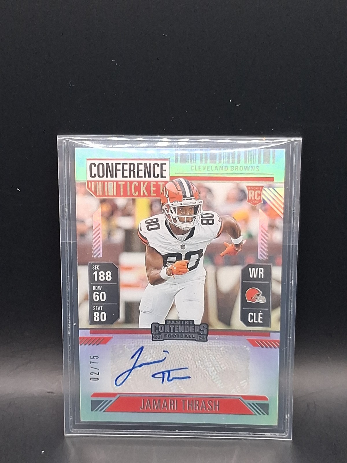 2024 Panini Contenders - Rookie Ticket Jamari Thrash #149 Conference Ticket /75
