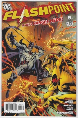 Flashpoint #5 Variant Cover DC Comics (2011) NM