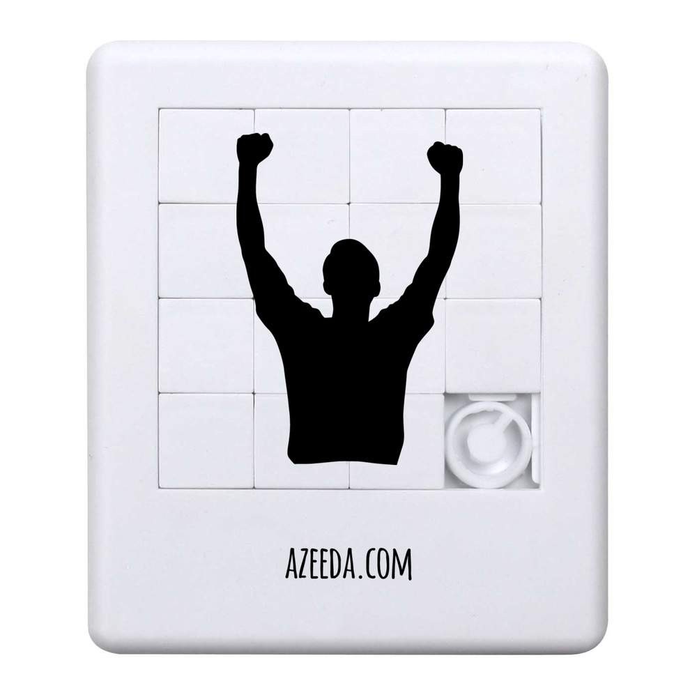 'Athlete with Raised Arms' Sliding Puzzle (PZ00040805)