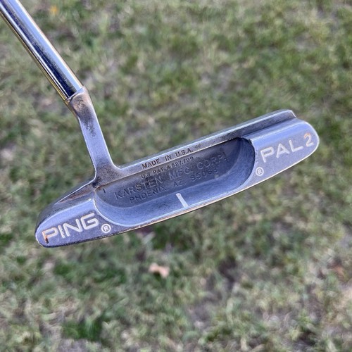 Putter Ping Pal Karsten Talon Toe Balance - Droitier 35 Pouces - Occasion Bon état - Tête Magnésium/bronze