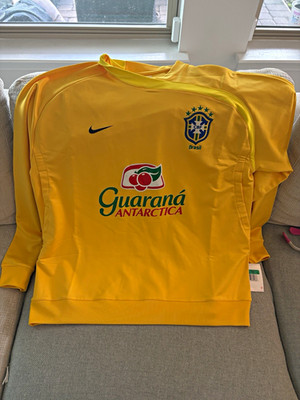 Nike Brazil CBF Dri-FIT Soccer Shirt Jersey Yellow Men's Size XL Guarana