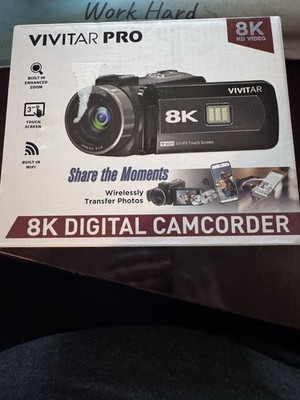 Vivitar Pro 8K Digital Camcorder