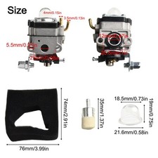 Carburatore compatibile per Honda per attrezzatura prato FG100 HHT31S UMK431