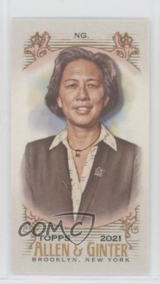 2021 Topps Allen & Ginter's Mini A&G Back Kim Ng #226 Rookie RC 05ti