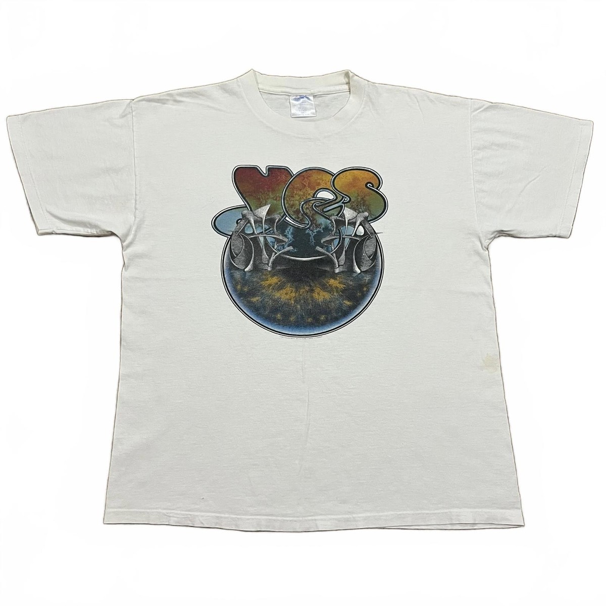 Vintage 1997 Yes Open Your Eyes Tour T Shirt Winterland Size Large
