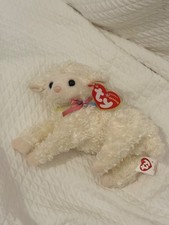 Brand New With Tags Original Ty Beanie Baby Tender The Lamb