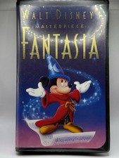Walt Disney's Masterpiece Fantasia (VHS, 1991) Clamshell Case