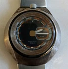 VINTAGE SEIKO AKA ALBA QUARTZ MOVT W/ORIG BRACELET RUNNING V707-0A20 BULLHEAD