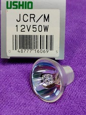 NEW USHIO JCR/M 12V50W 12 Volt 50W Halogen Lamp Bulb Alt OEM Made in JAPAN