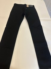 New With Tags Levi's 510 Skinny Jeans Black 32x34