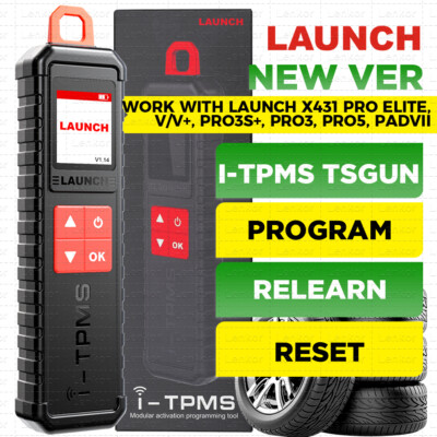 Launch TSGUN RDKS TPMS Programmier Diagnosegerät Reifendruck für X431 V+ PRO5 V