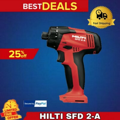 HILTI 12V SET, 5 TOOLS: SID 2-A, SFD 2-A, SF 2-A, SL 2-A, SR