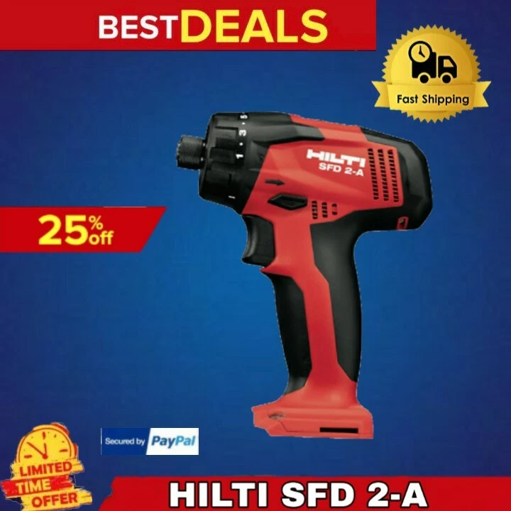 HILTI 12V SET, 5 TOOLS: SID 2-A, SFD 2-A, SF 2-A, SL 2-A, SR 2-A, COMPLETE - Image 3 of 4