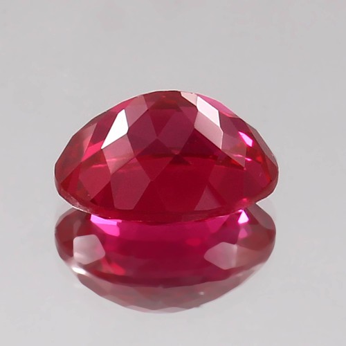 AAA Flawless Pigeon Red Mozambique Ruby 11x8mm Oval Cut Loose Gemstone Ring - Picture 3 of 24
