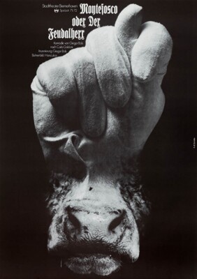 Frieder Grindler (Germany) Montefosco oder Der Feudalherr 1971 A1 Offset