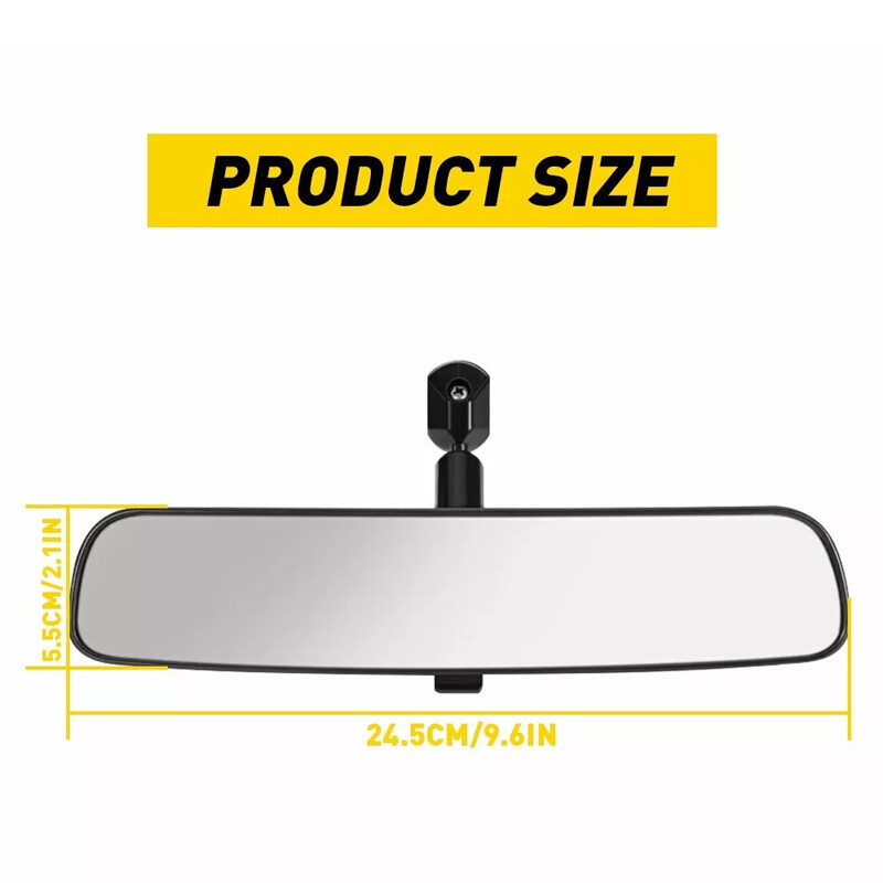 Universal Inner Inside Interior 10 Inch Rearview Rear View Mirror w ...