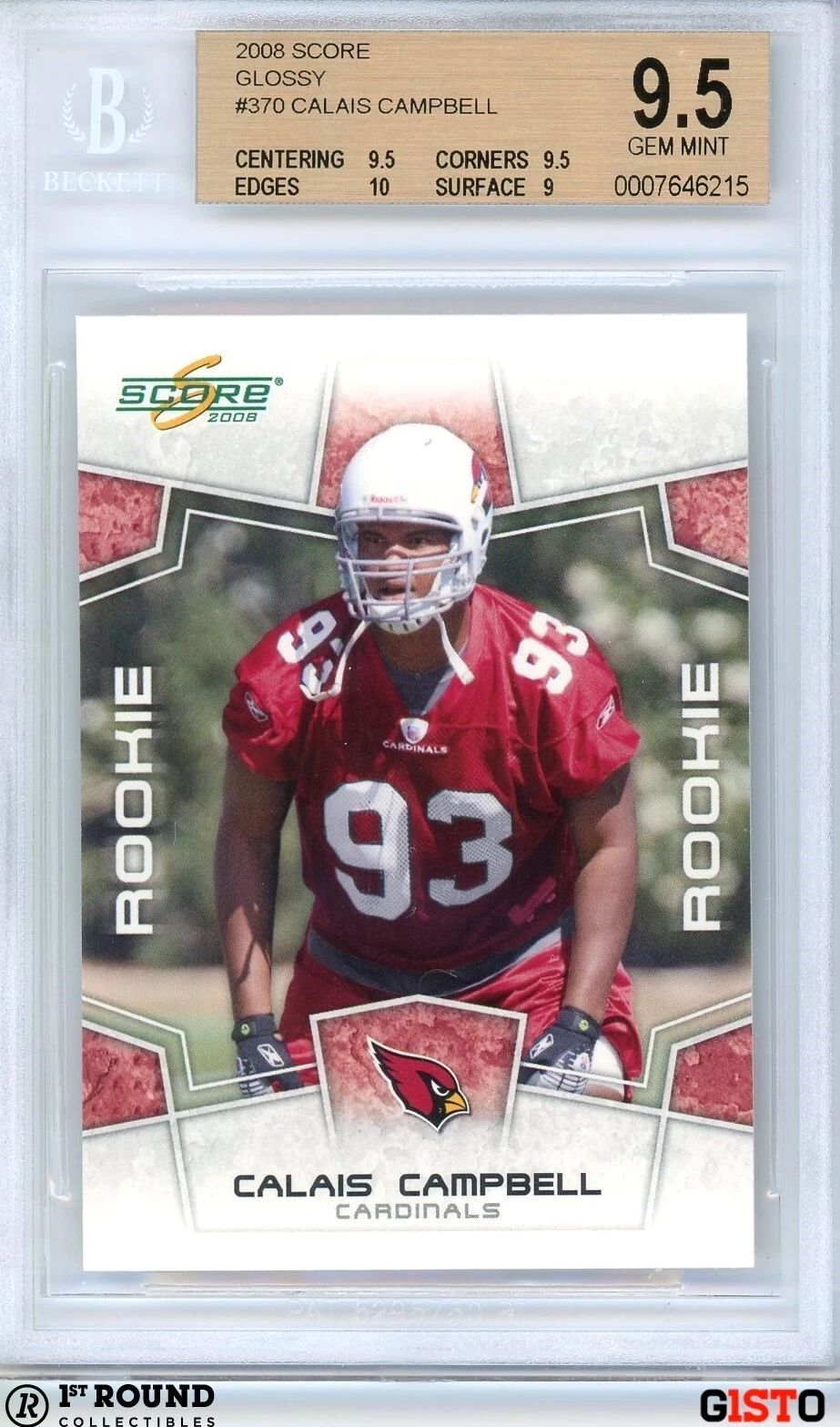 Calais Campbell Score #370 Glossy