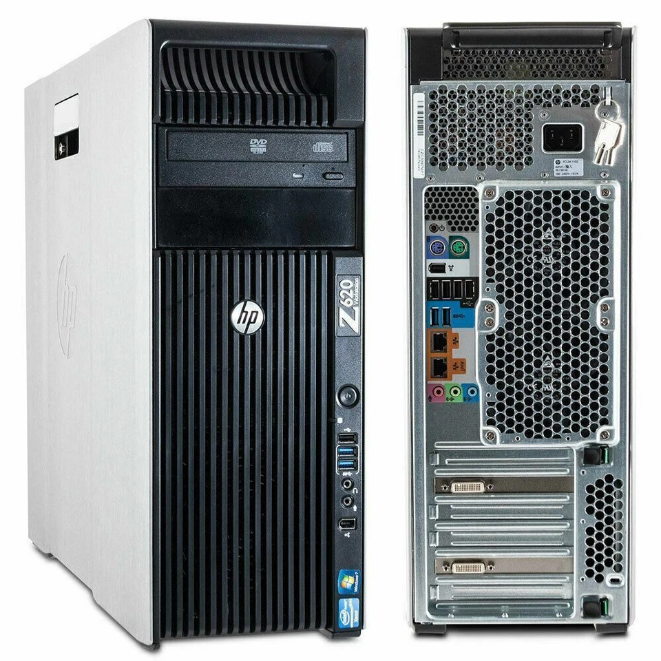 HP Z620 CAD 3D Workstation Configurable Up to 12 Core 3.5GHz 128GB 8GB Graphics - Image 2 of 4