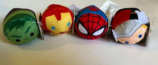 NEW MARVEL TSUM TSUM MINI PLUSH CHARACTERS CHOOSE 1 or ALL 1 SHIP