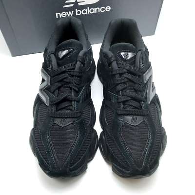 Size 9.5 - New Balance 9060 Triple Black Suede for sale online | eBay
