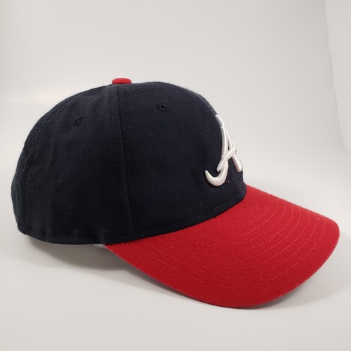 Atlanta Braves Hat Cap New Era Adjustable Hook and Loop Strap Back MLB - Picture 2 of 11