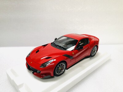 BBR 1/18 フェラーリ F12 TDF 1/18 BBR Ferrari F12 TDF (Blue Dino with Yellow Stripe