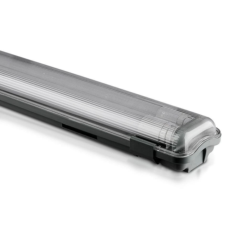 LED Waterproof Tube Batten Lamp Fitting Twin 5FT 150CM IP65 2 x 22W White 6500K