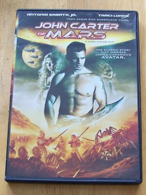 John Carter Of Mars, DVD