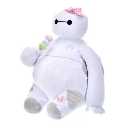 Japan Tokyo Disney Store Baymax Plush Toy SAKURA Pink 2025 cherry blossom