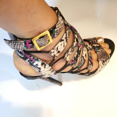 Steve Madden High Heels Multi Snake 