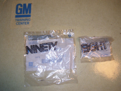 NOS 90-95  Ninety Eight  fender Emblem Nameplate Badge