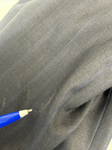 Ermenegildo Zegna Men's Navy Blue Gray Stripe Wool Blazer 44L $2,295 - Picture 12 of 12