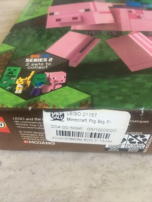 Baby Zombie Lego Set Lego Bigfig Minecraft Lego 21157 Lego 21157