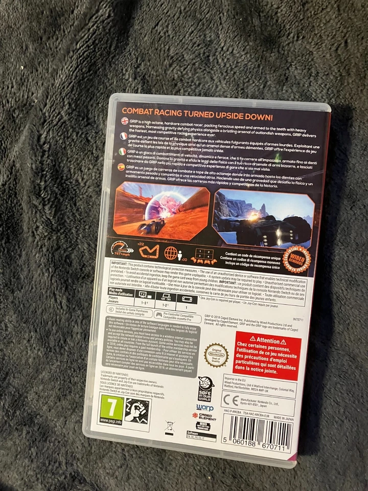 Grip Combat Racing - Nintendo Switch, photo 2 sur 3