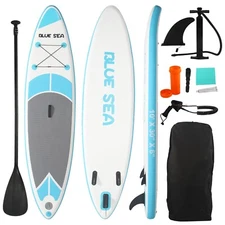10ft Inflatable Stand Up Paddle Board Paddleboard SUP with Premium Accessories