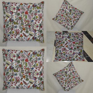 Hand Block Print Cushion Cover 16x16 Indian Hand Block Print Pillow Cases