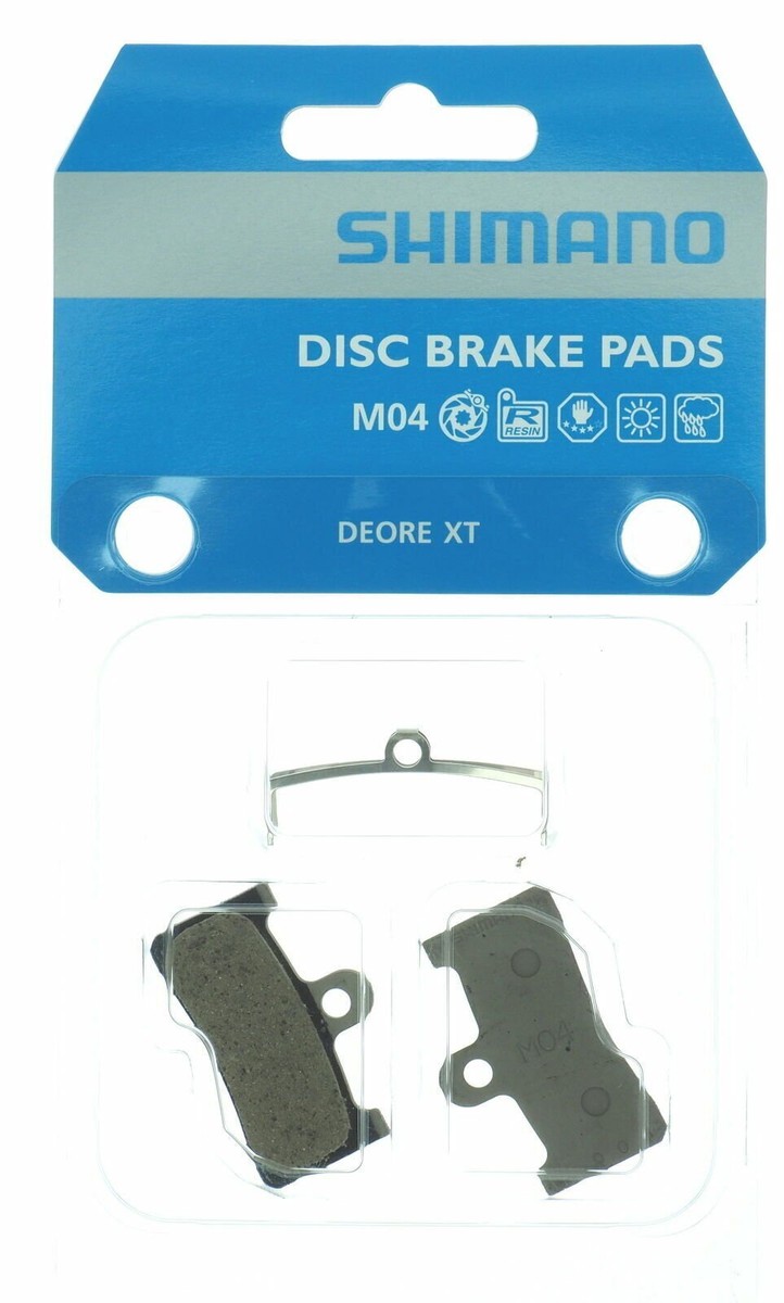 SHIMANO M04 Disc Brake Resin Pads Set for Deore XT BR-M755 | eBay