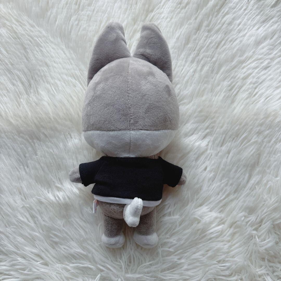 Stray kids Skzoo Bang Chan Wolf chan Original Ver. Plush Doll USED