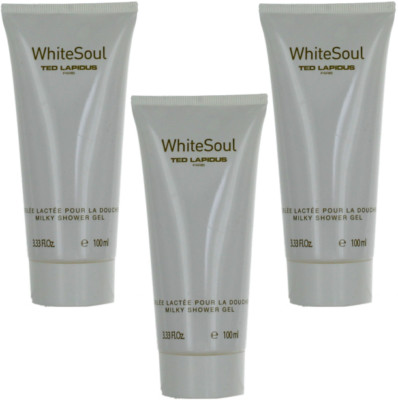 White Soul By Ted Lapidus For Women Combo Pack: SG 9.99oz (3x3.33oz Bottles) New