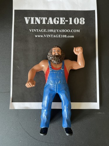 WWF Hillbilly Jim 1984 LJN Wrestling Wrestler Acti...