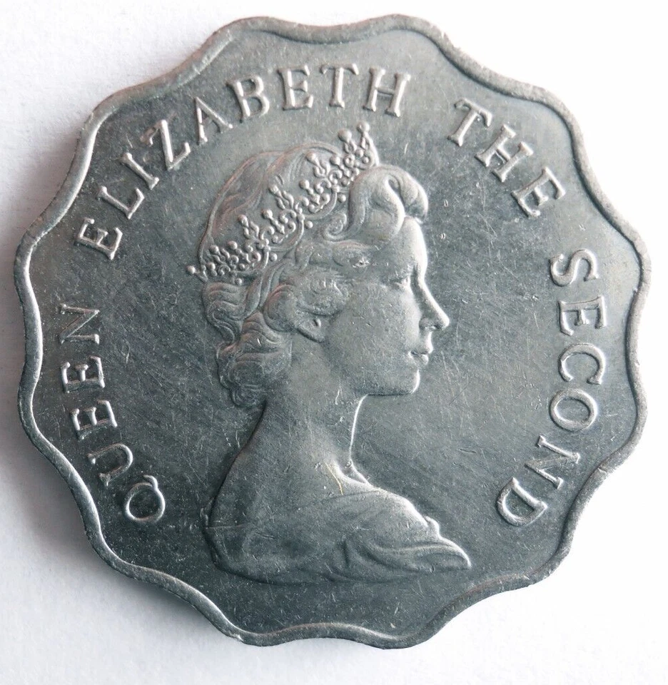 Hong Kong 1979 2 dólares - Excelente moneda en forma de vieira - Envío gratuito - HK Bin ZZ Foto 2 de 2